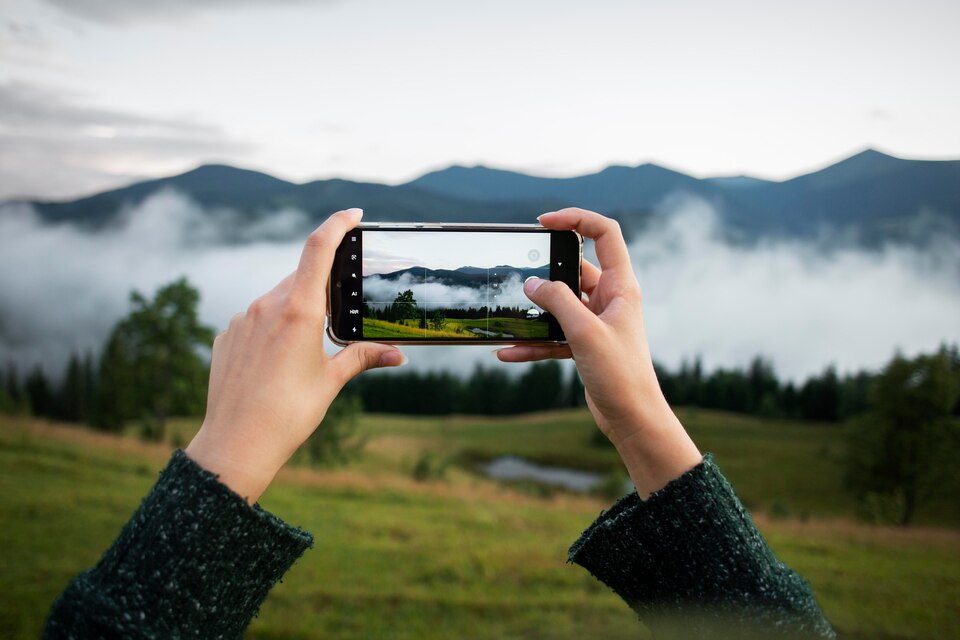 sacar fotos de paisajes con el móvil